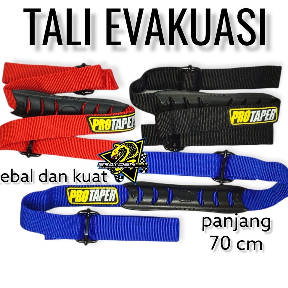 Terlaris.. TALI WEBBING EVAKUASI MOTOCROSS /strap protaper/ktm klx crf wr husqy/trail bebek gtx/tril