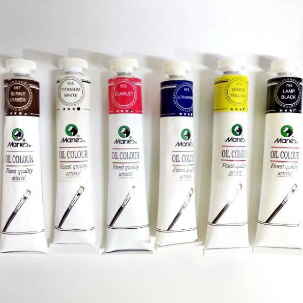 

✵Terlaku.✩➠ 0ISB7 CAT MINYAK MARIES 50ML MARIES OIL PAINT 50ML (VARIAN WARNA 2) W88 ➙Grosir