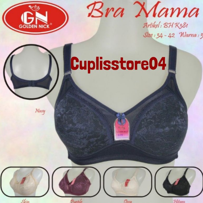 BIG SALE. BRA GOLDEN NICK BRUKAT FULL CUP 381//BH GOLDEN NICK RENDA/BRUKAT