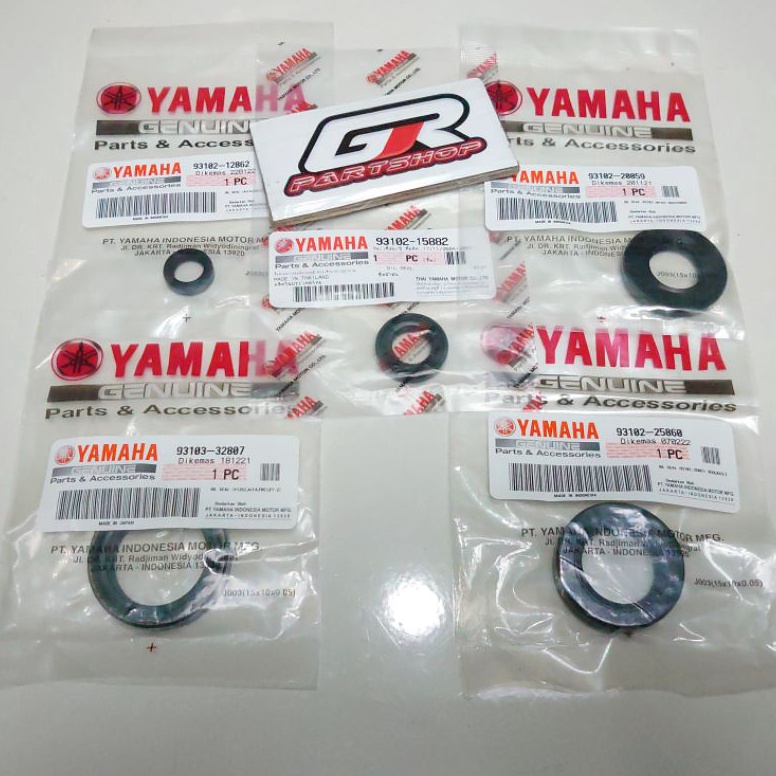 Special Price.. seal set mesin f1zr ori ygp fizr fiz f1z r sil kruk as gir gear depan selah kick sta