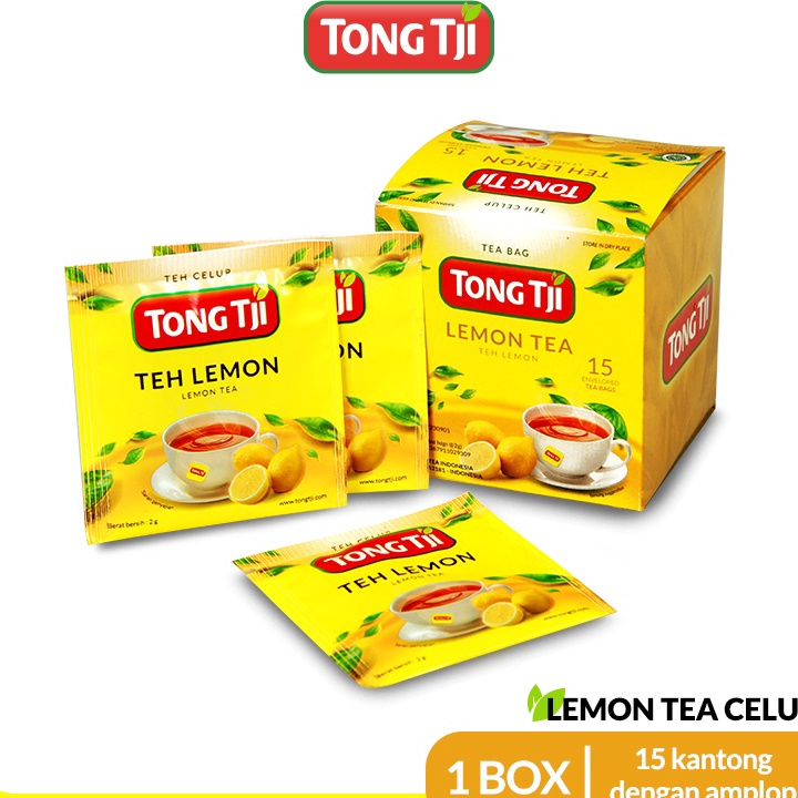 

Stock Banyak R0N0B Tong Tji Lemon Tea 1 pack isi 30 gram ( Tea Bag/ Teh Celup dgn Amplop ) Y65 ➼Ready Stock