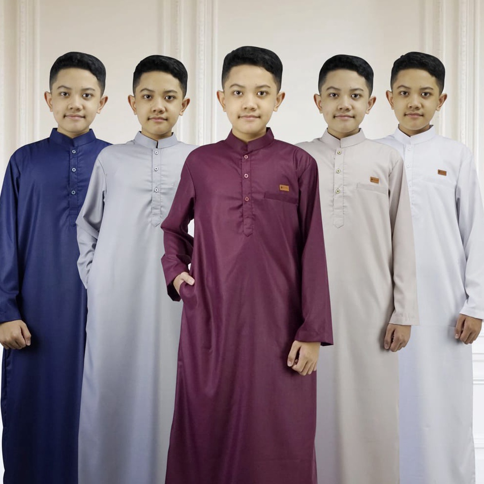 TrxC7o2N Gamis Anak Laki-laki /Jubah Anak laki laki Baju Jubah Anak Terbaru/koko gamis junior 10-16 