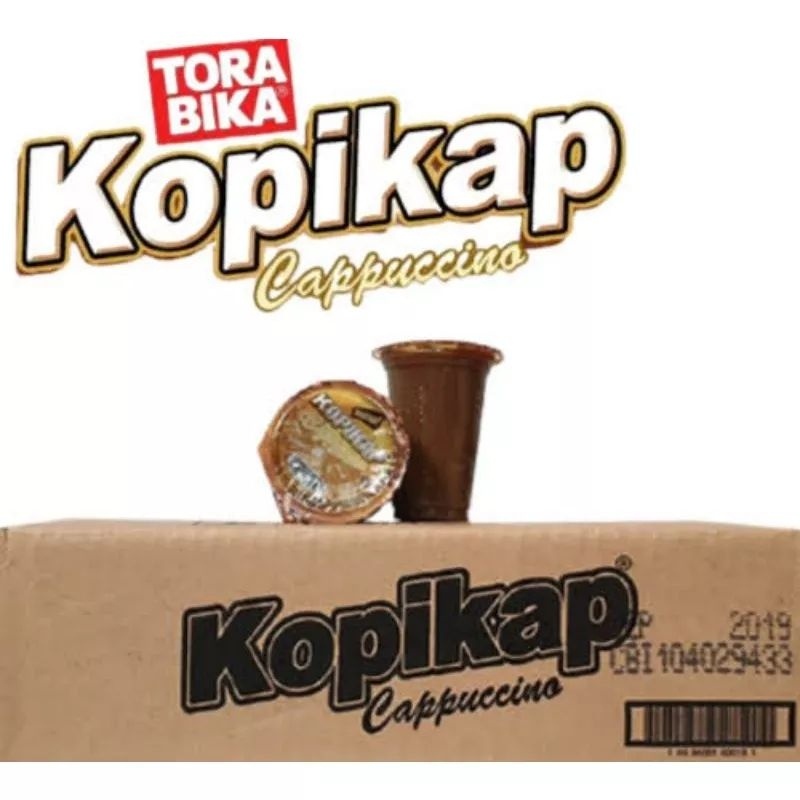 

Kopikap Cappucino 1 Dus isi 24pcs Kopi Gelas