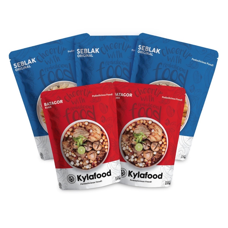 

>XG34448< Kylafood Paket (3 Seblak Original 2 Batagor Kuah)