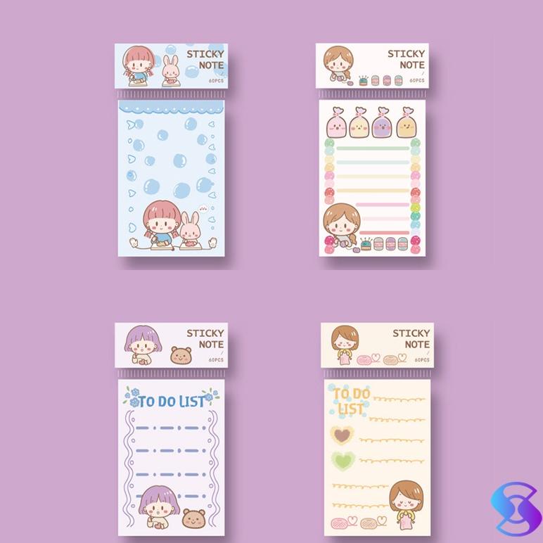 

Terlaris 60 Lembar Memo Sticky Note