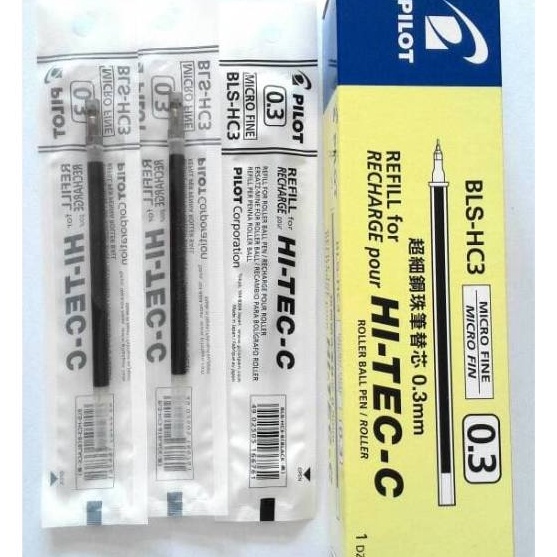

VNRK0846ꕤ Isi pulpen hitec pilot / refill pulpen Hi-Tec-C pilot ㊚