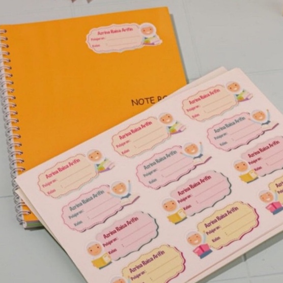

QZWJ2249㊫ STIKER LABEL BUKU ISI 48 / LABEL BUKU / LABEL NAMA / STIKER NAMA / STIKER LABEL BUKU PELAJARAN / STIKER BUKU ㊫