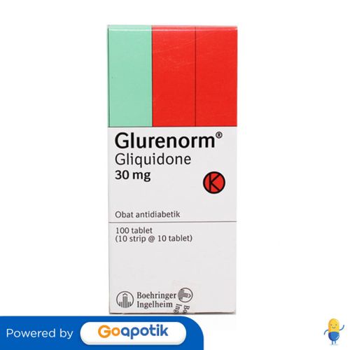 GLURENORM 30 MG BOX 100 TABLET
