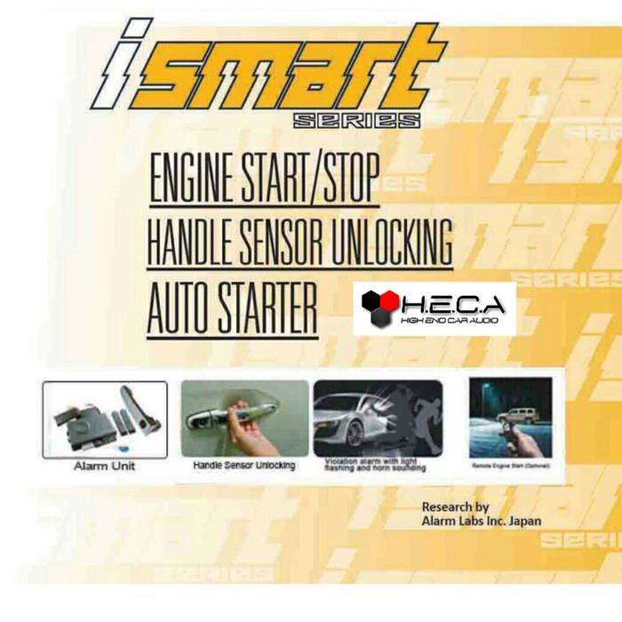 Ismart Alarm Mobil Pintar Silicon Khusus Toyota Smart Keyless Entry