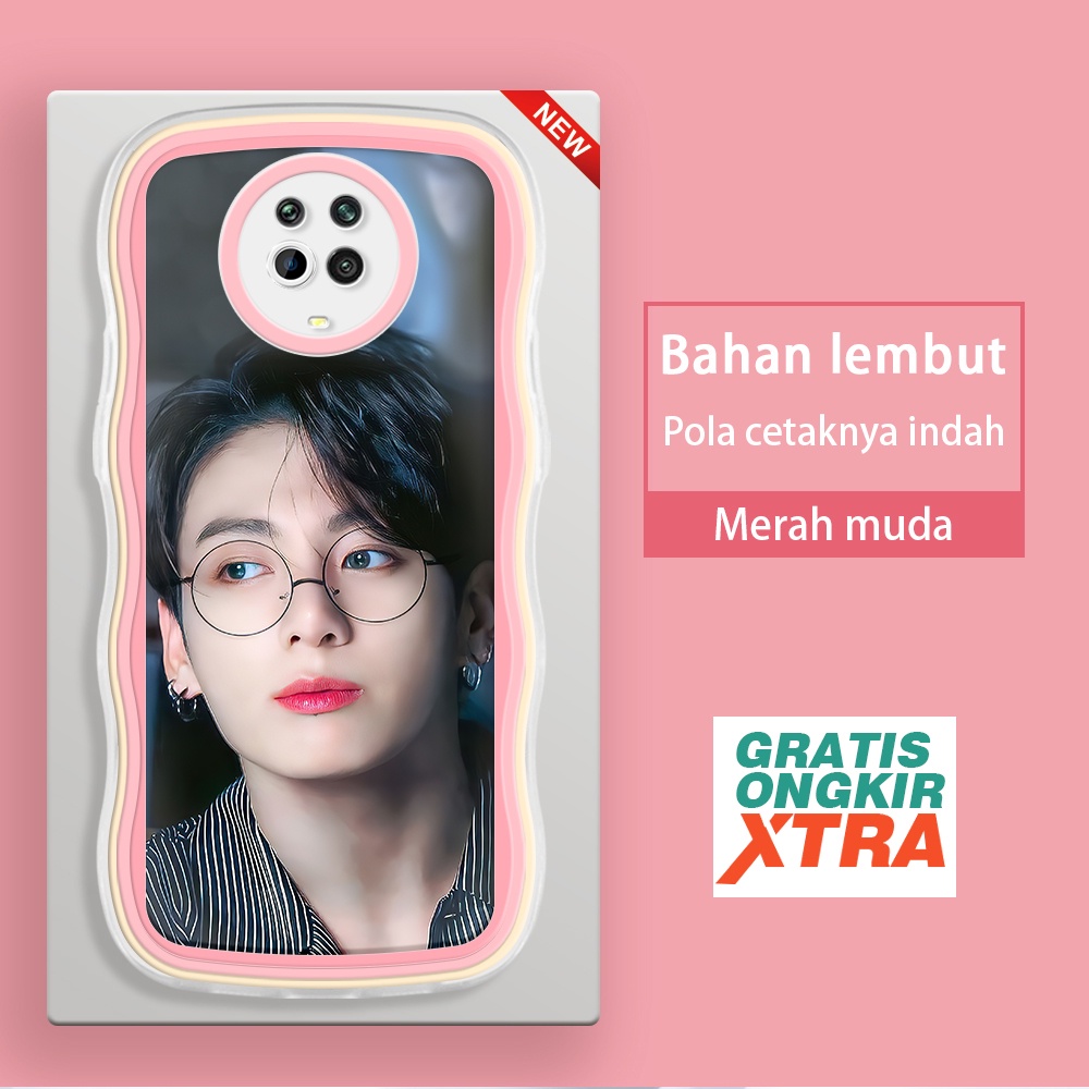 Redmi Note 9S 9 8 7 4 4Pro Pro Xiaomi INS BTS Jeon Jung Kook BT21 Cool Kor Kesing case hp murah cass