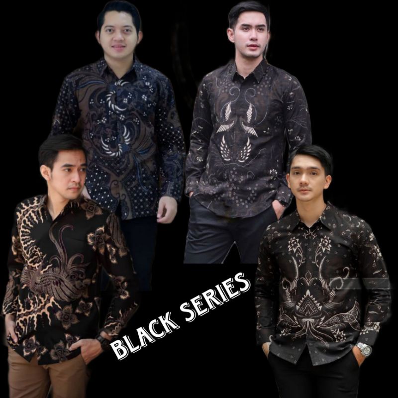 Kemeja Batik Pria Terbaru Slim Fit Nyaman Dipakai Kekinian Dewasa Jumbo L7F2 Elegan Mewah Lengan Pen