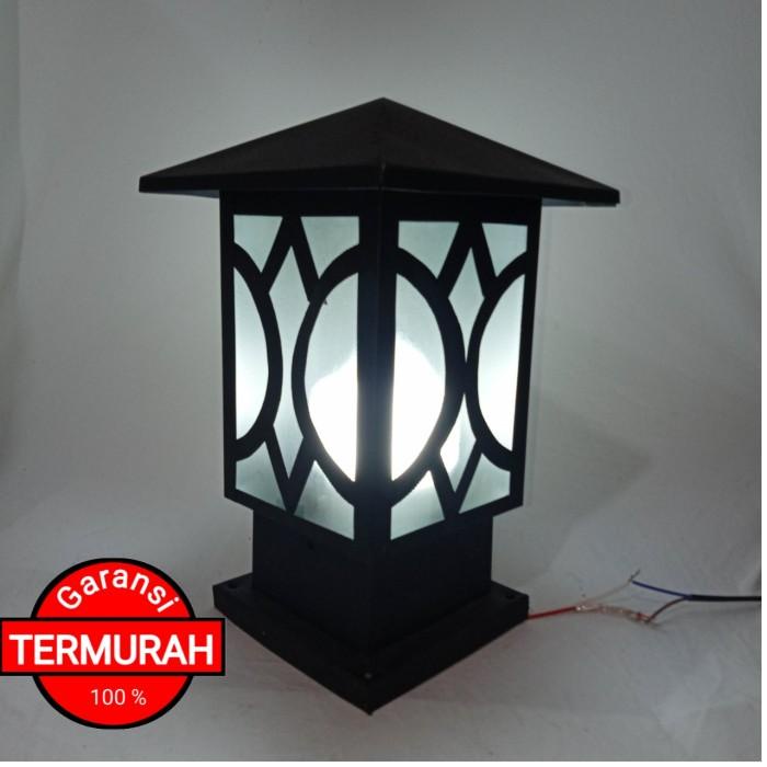 Lampu Pagar/Lampu Pilar Minimalis Kotak Outdoor