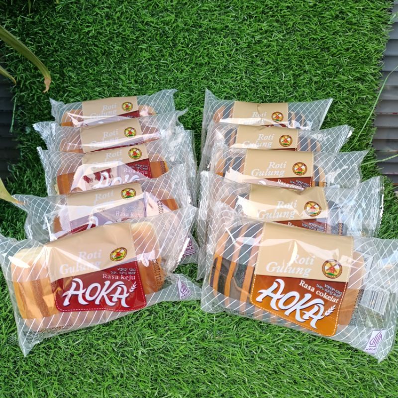 ROTI AOKA GULUNG ISI 10PCS