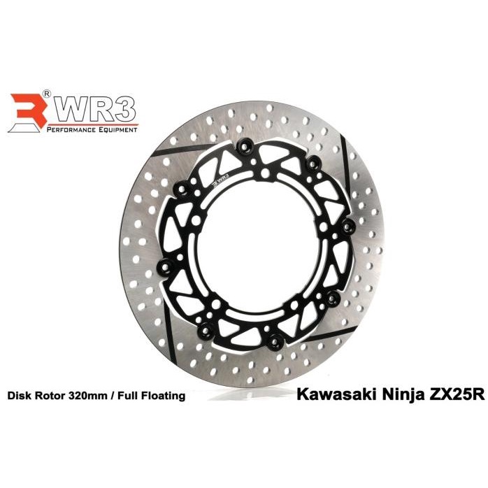 Wr3 Discbrake Piringan Cakram Depan Zx-25R - 320Mm Full Floating