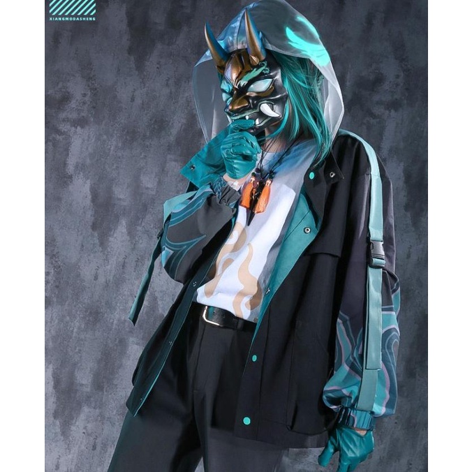 XIAO GENSHIN IMPACT COSPLAY JACKET