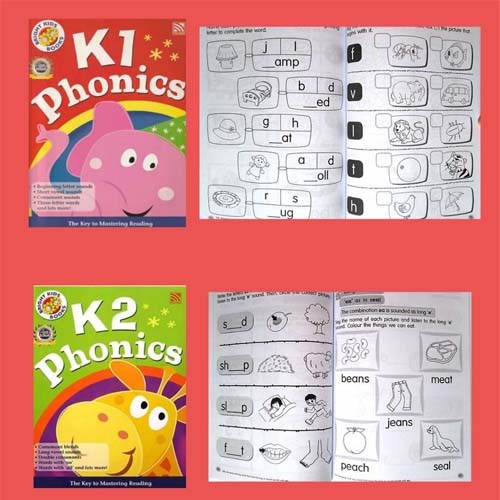 Terlaris Buku Phonics - K1 & K2 Phonics