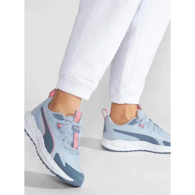 TERLARIS Sepatu Lari Wanita Puma Twitch Runner Trail 376961 03 Blue Wash Women