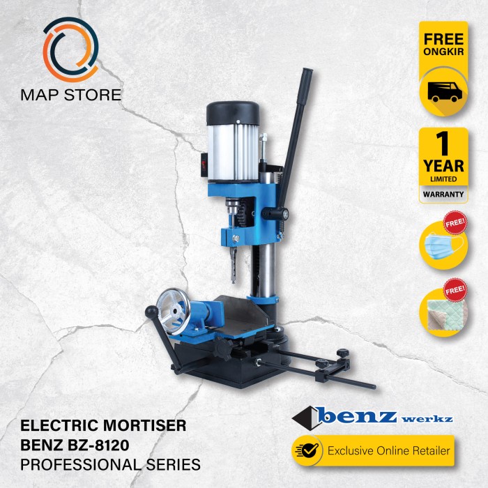 Mortiser Machine / Mesin Bor Bobok Kayu 13Mm