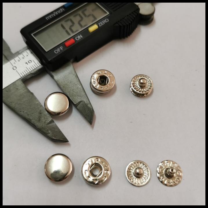 Best Seller Kancing Cetet Besi 12Mm / Kancing Cetet 330 Nikel / 5Gross