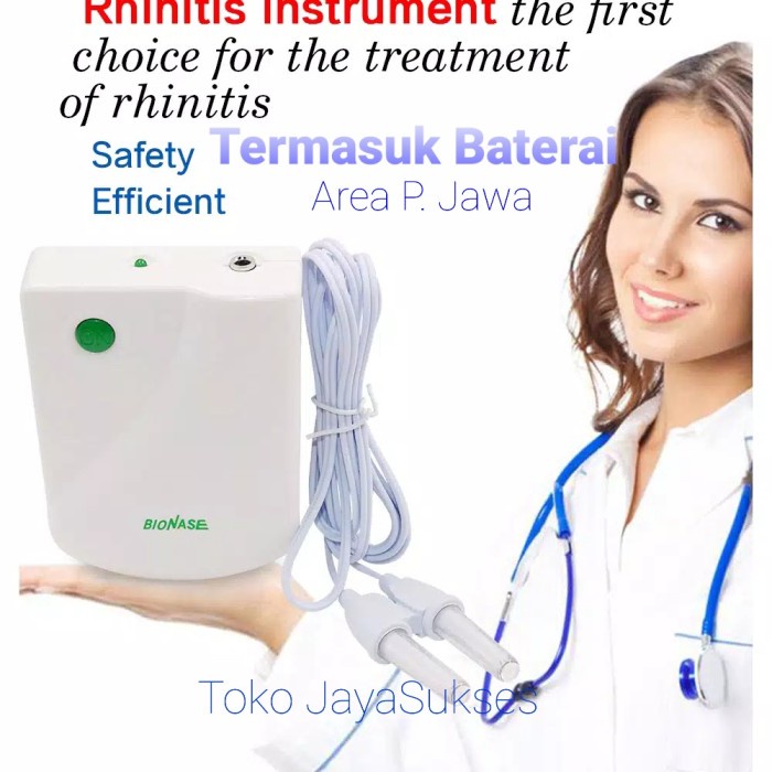 Promo Alat Terapi Hidung Pilek, Alergi Sinus Sinusitis, Rhinitis.