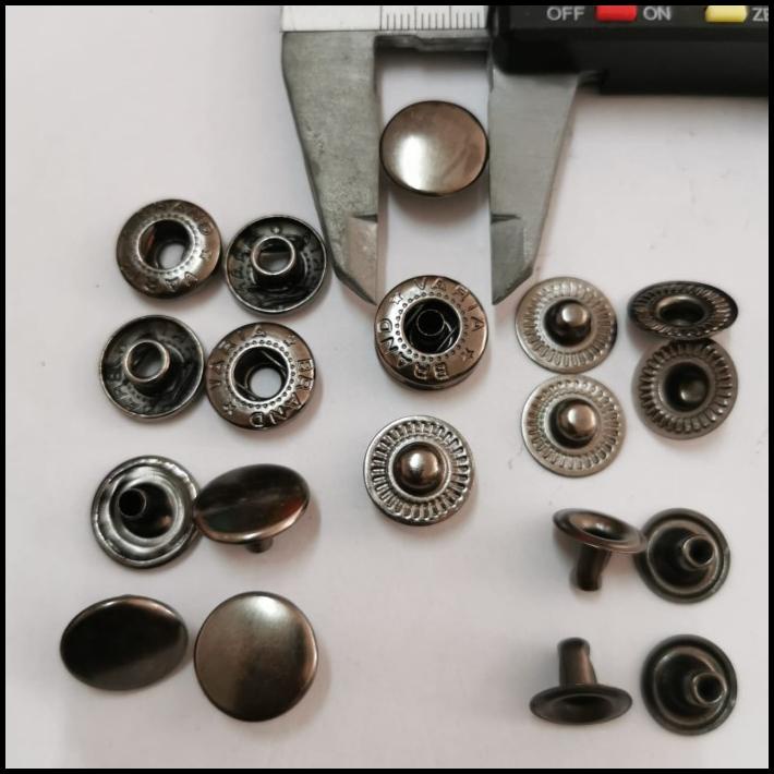 Best Seller Kancing Cetet Besi 15Mm / Kancing Cetet Besi 7060 Blacknikel / 5Gross
