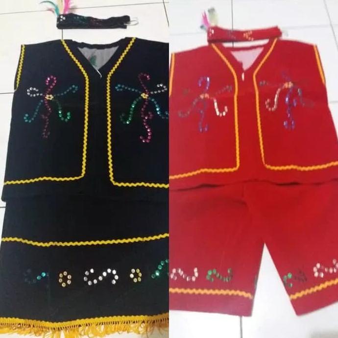 Baju dayak anak // pakaian dayak adat kalimantan