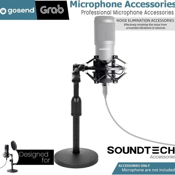 SOUNDTECH Stand Table for Microphone Mic Condenser Soundtech