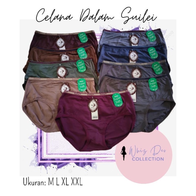 Celana Dalam Suilei | 12 pcs / 1 lusin |