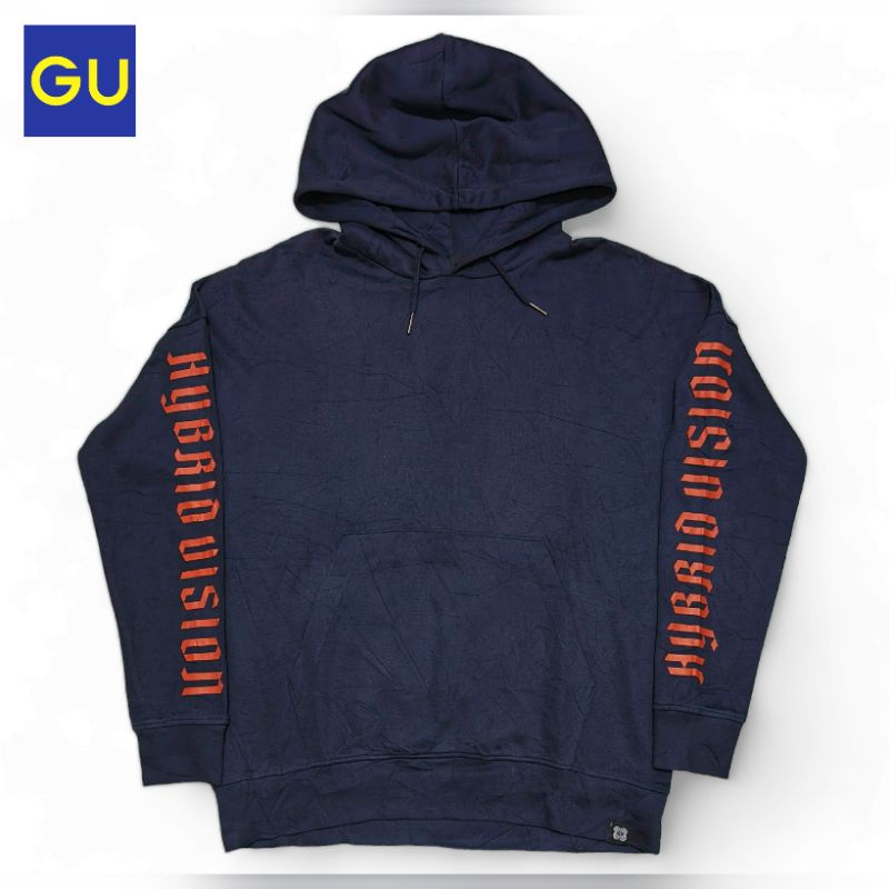 Hoodie GU Uniqlo x Aerosyn Lex Mestrovic Hybrid Vision - Navy