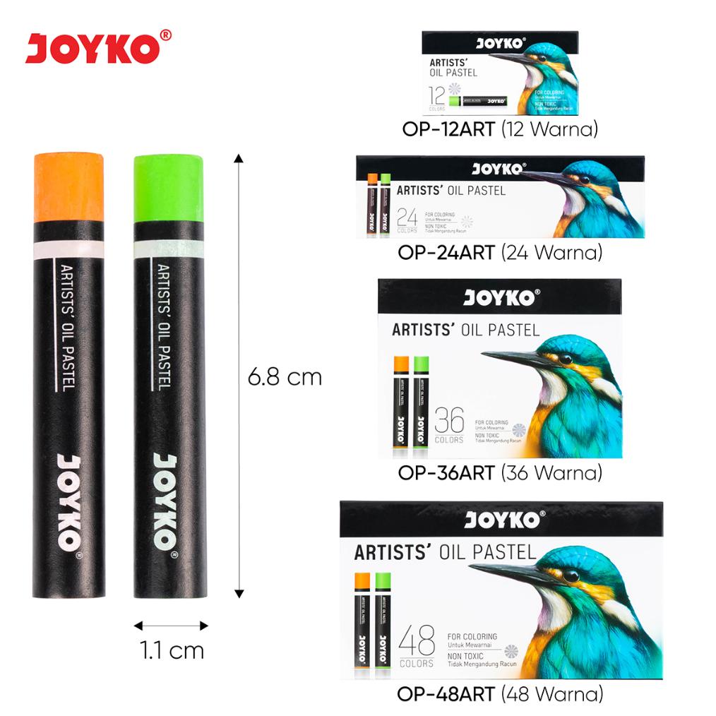 

Promo Artists Oil Pastel Krayon Minyak Joyko Op-Art Warna Colors Ard596