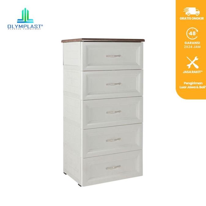 drawer cabinet 5 susun olymplast plastik odc 05 classic