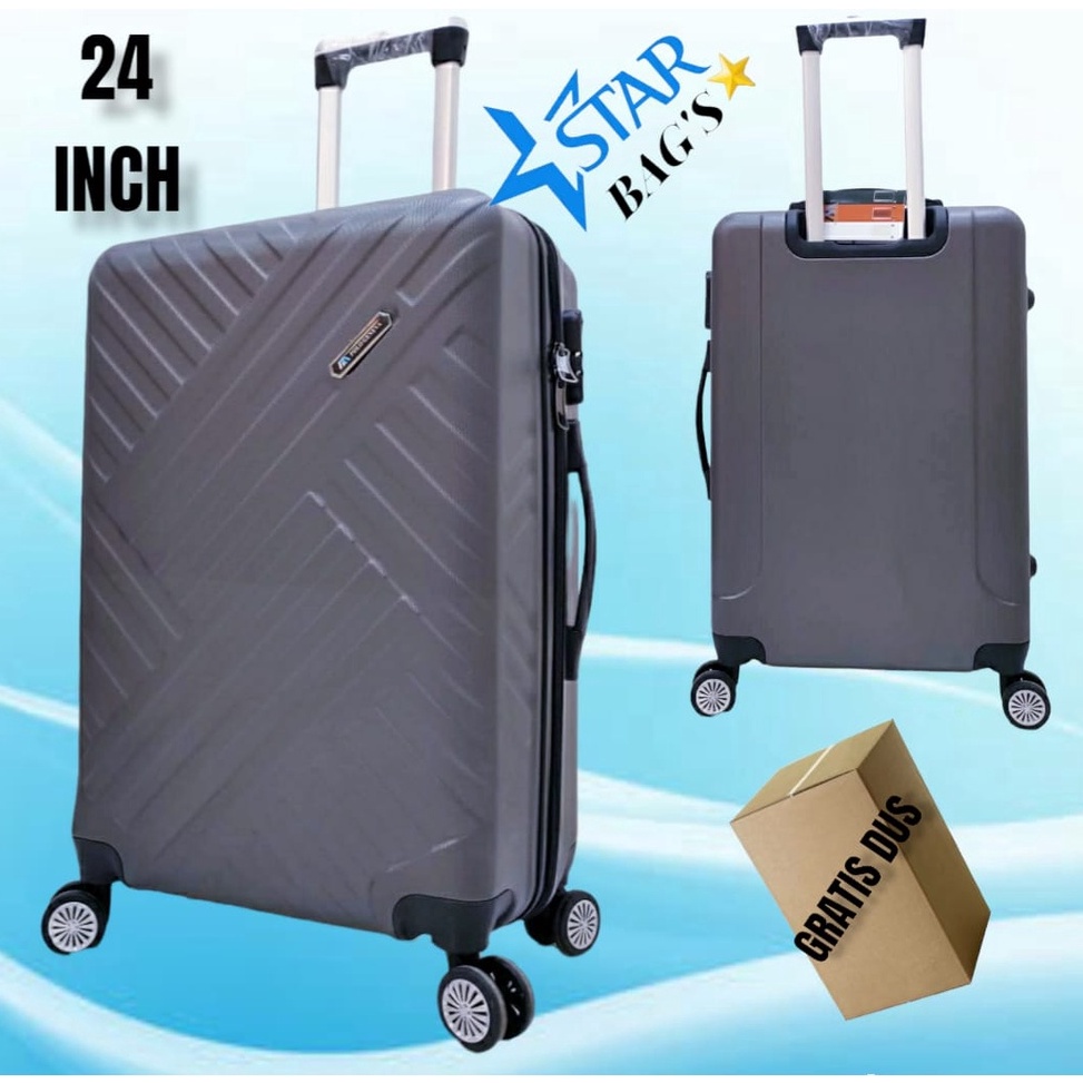 MENARIK. Koper 24 Inch Koper Jumbo,Koper Polo geneva,Koper Original-Bisa Bayar Di Tempat