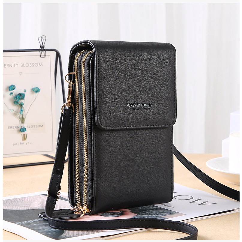 Langsung Kirim.. Dompet Pocket Tempat Hp Wanita Tas HP Wanita Dompet Korea Serbaguna 75.ID