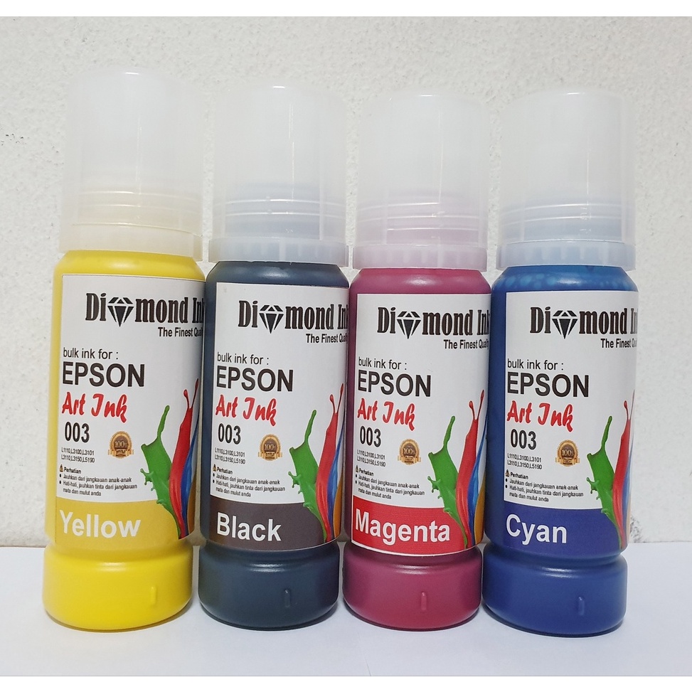 TERPERCAYA. TINTA ART PAPER 003 EPSON L1210 L3210 L3250 L5290 DIAMOND INK