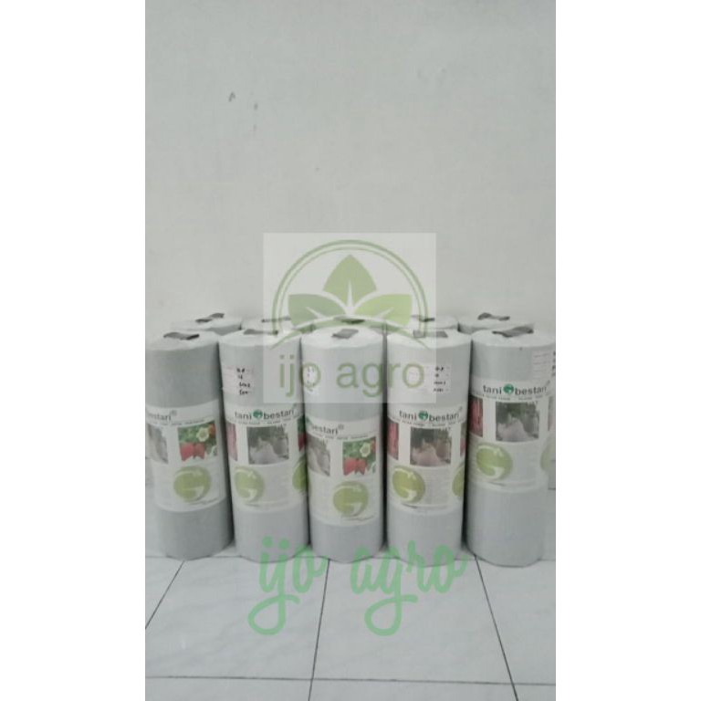 Stok Terbatas.. Plastik mulsa Hitam perak SUPER lebar 120cm panjang 500m