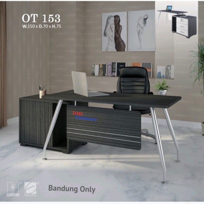 Terlaris Meja Kantor Meja Direktur Meja Leter L Siantano