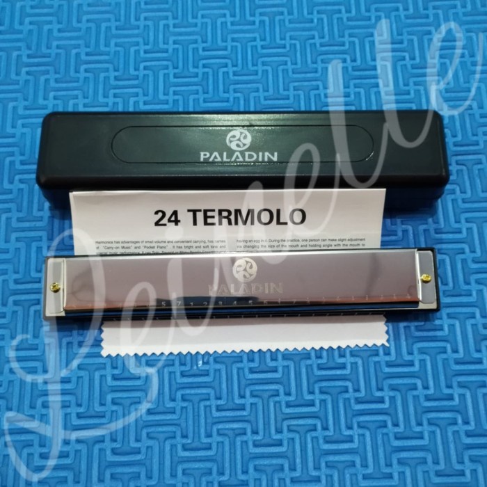Terlaris Harmonika Paladin 24 Holes Tremolo Harmonica