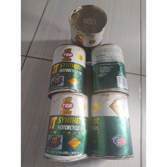 Oli Top1 2Tak Oli Samping Top 1 1Liter Oli Samping Motor Top1 Original Best Produk