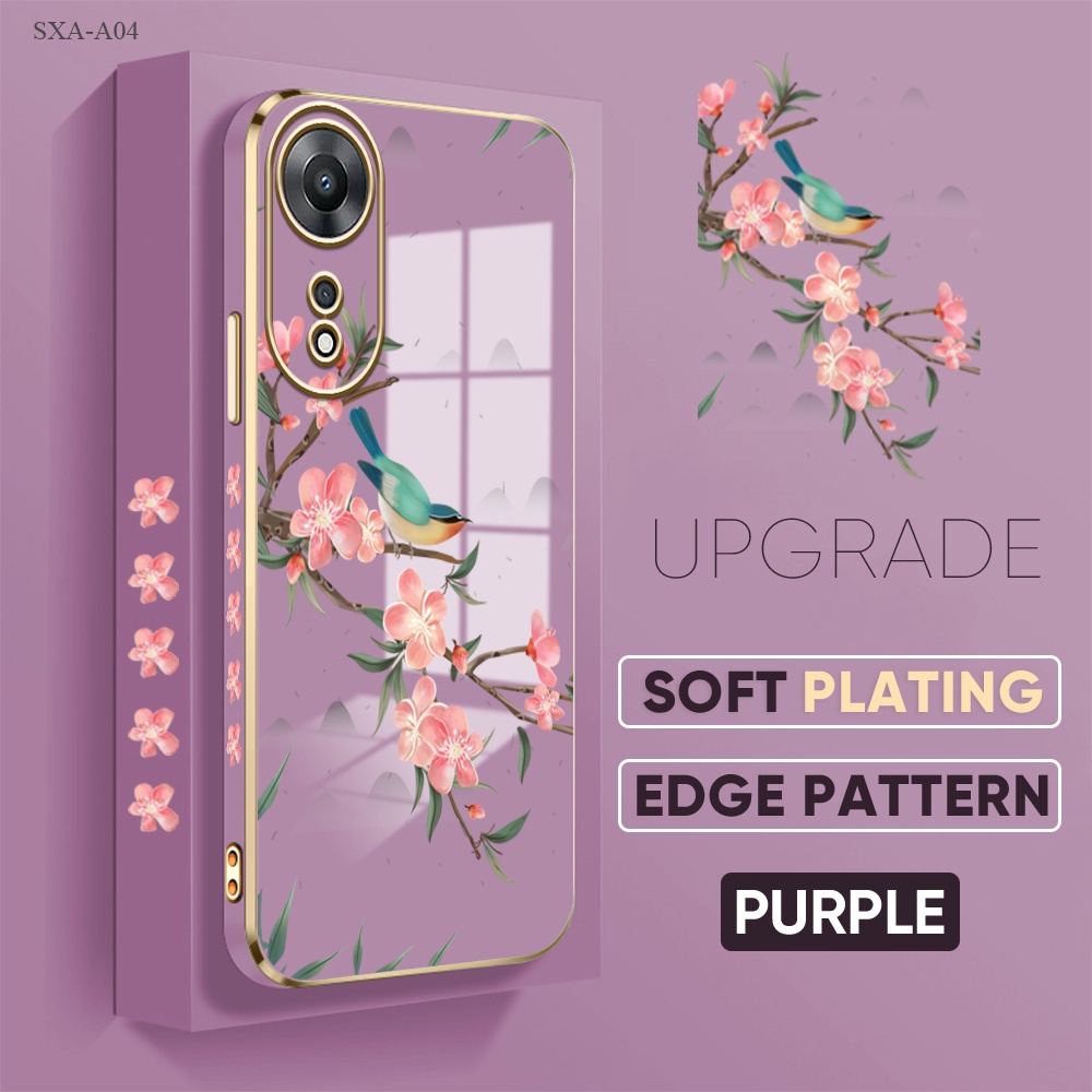 Casing Penuh Dengan Bunga Untuk For Compitable With Samsung Galaxy A17 A04 A04S A04E A03 A03S A02 A0