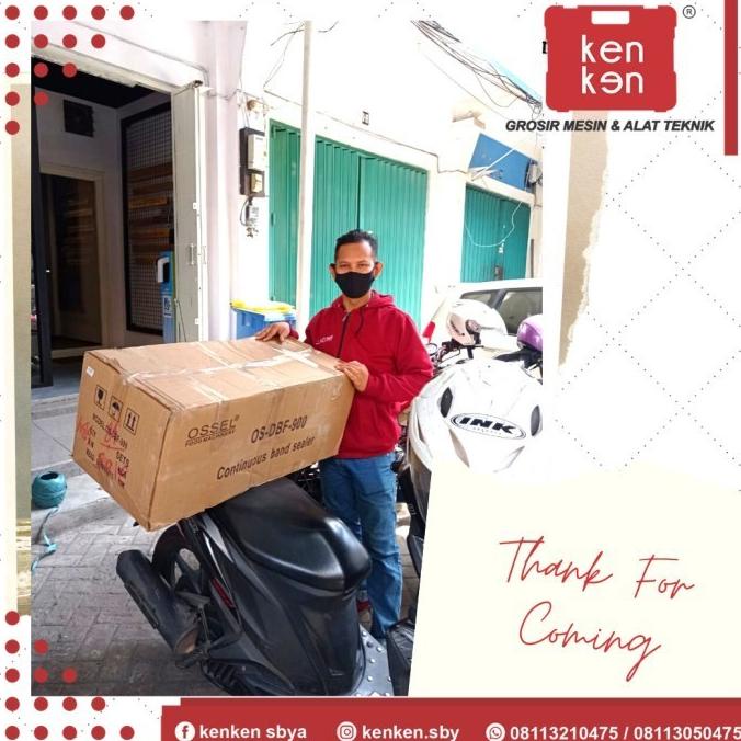 TERMURAH Continous Band Sealer Horizontal Penyegel Plastik Ossel