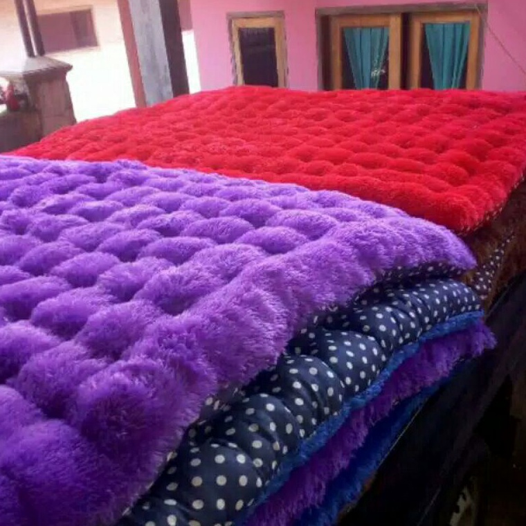 ｀ kasur bulu rasfur lantai  / Kasur gender bulu free 2 bantal jumbo / surpet gender / Kasur Gender B