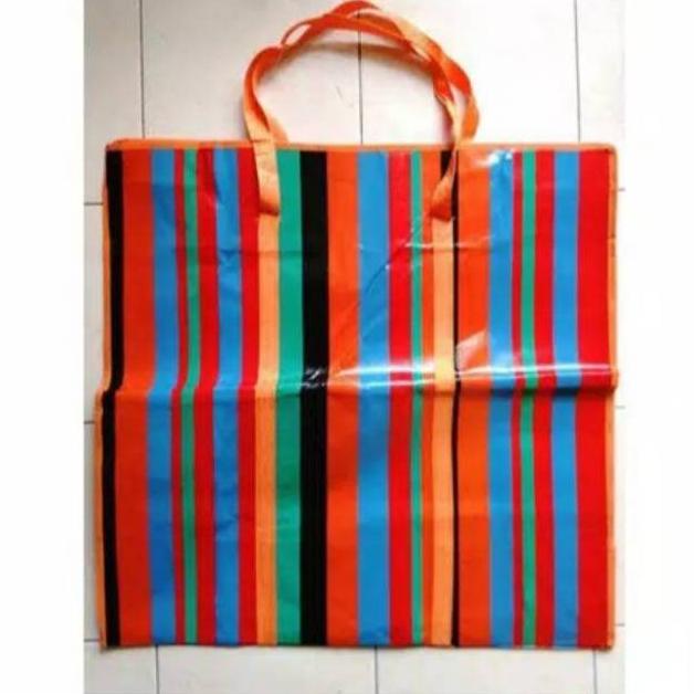 Promo Tas Belanja Karung Plastik Resleting Jumbo - Kantong Baju/Barang