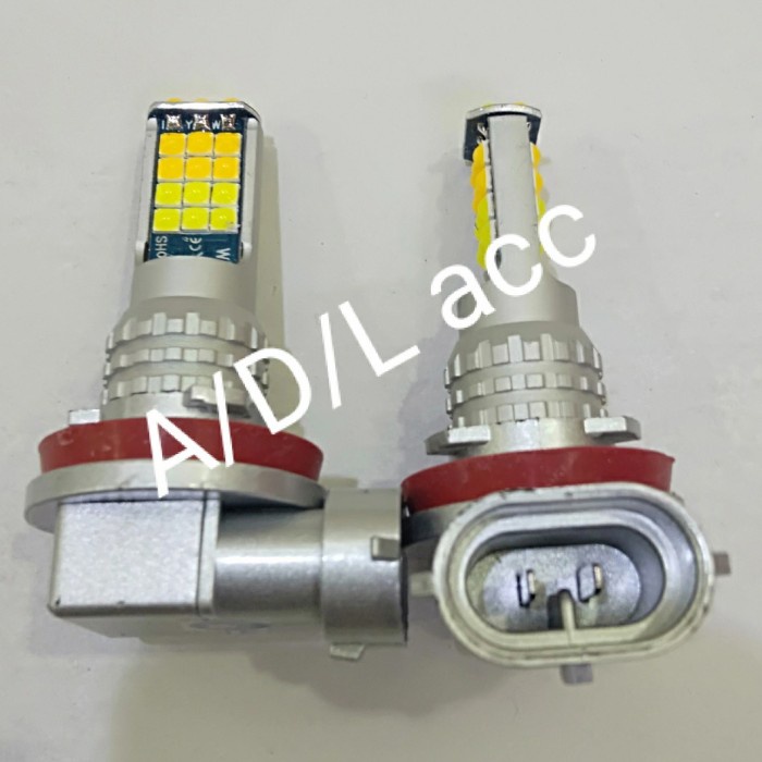Lampu Foglamp Bemper Led Bohlamp H11 Toyota Avanza Kuning Dan Putih Kode 154