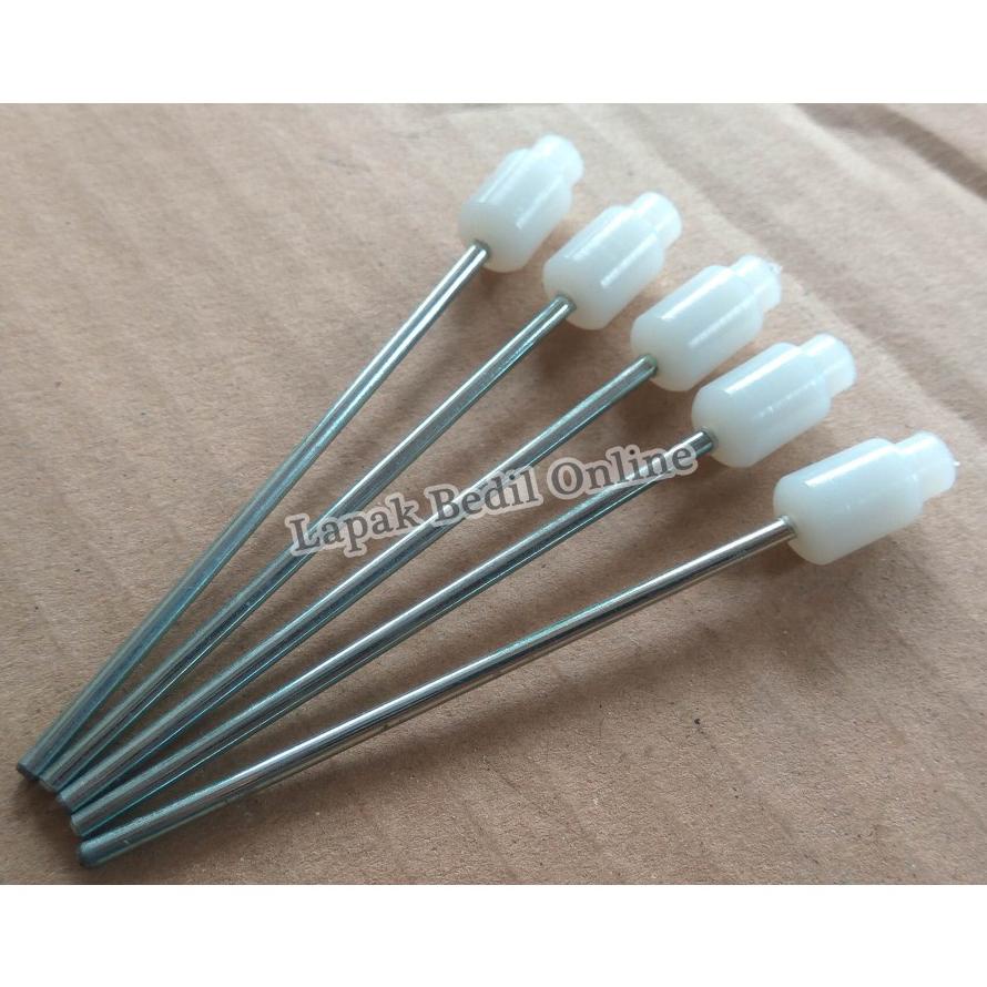 """] Pentil Tabung Full Teflon Putih Cembung AS 2.5mm (5 pcs)