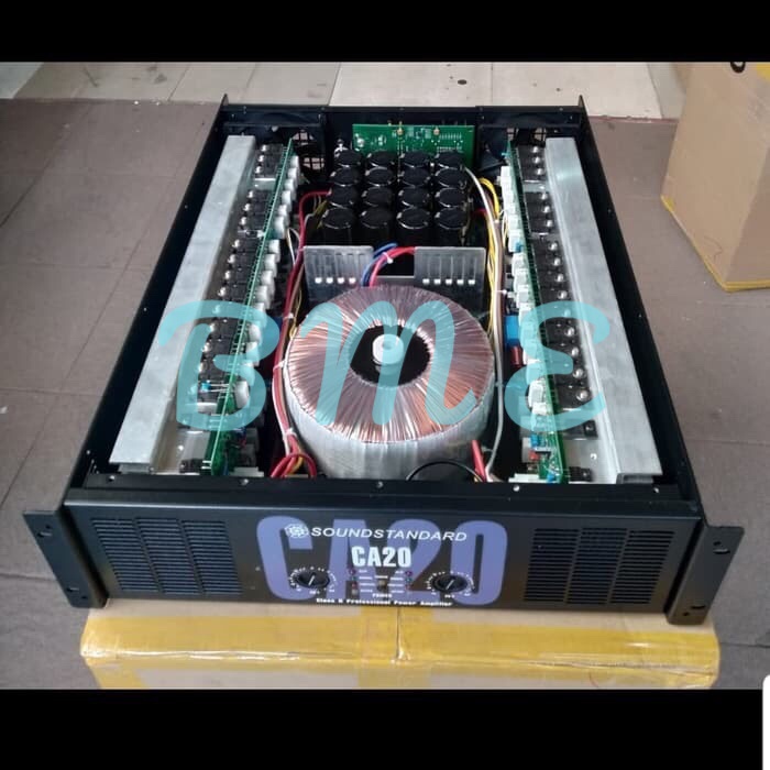 POWER AMPLIFIER CA 20/CA20 SOUNDSTANDARD ( BODY PANJANG )MURAH