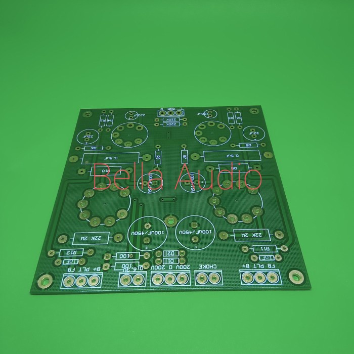 PCB EL84 SINGLE ENDED STEREO