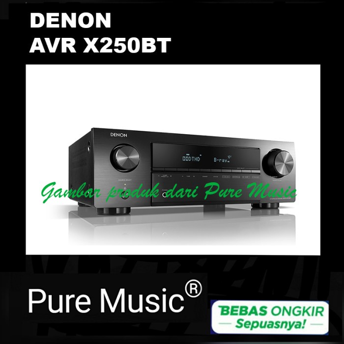 DENON AVR-X250BT / AVRX250BT / AVR X250BT / AVRX-250BT / AVRX250 BT
