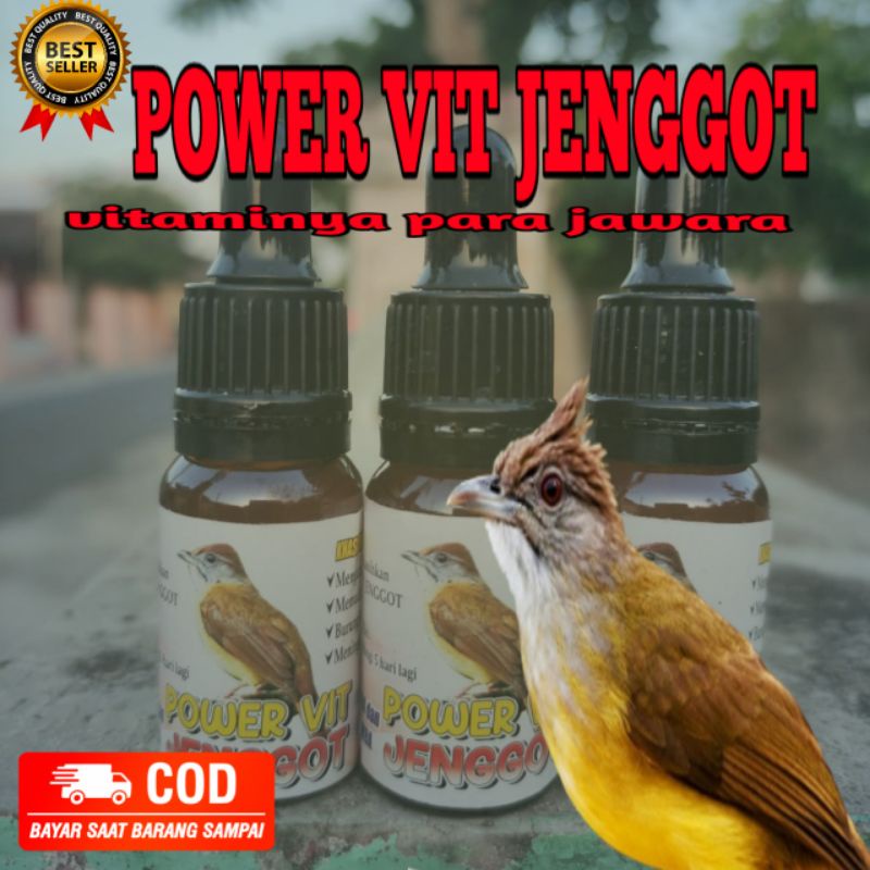 Vitamin Burung Jenggot Dan Kapas Tembak Original || Suplemen Auto Gacor Burung Kicau