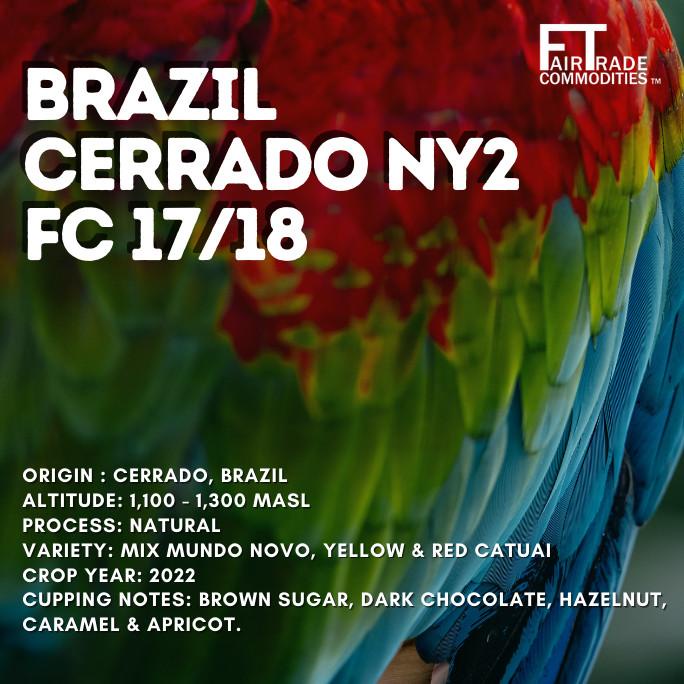 

Green Bean Brazil FC Cerrado 17/18 | Biji Kopi Mentah Arabica