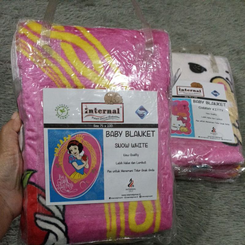 Selimut Bayi Baby Blanket  Internal 75 x 100 cm